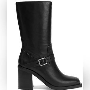 Rag & Bone NWOT “Fallon High”Leather Moto Style Boots,Size-(EU)-36.5/ (US)-6.5